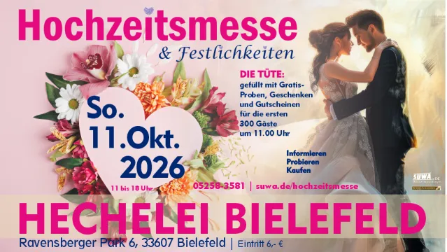 Hochzeitsmesse & Festlichkeiten Bielefeld