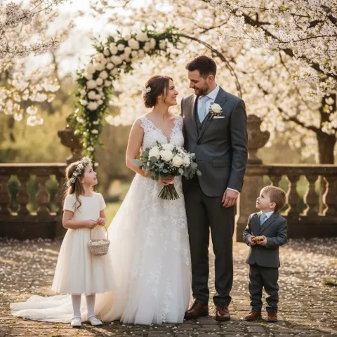 Heiraten nur zu dritt – eure Hochzeit mit (kleinen) Kindern ganz intim feiern 💍
