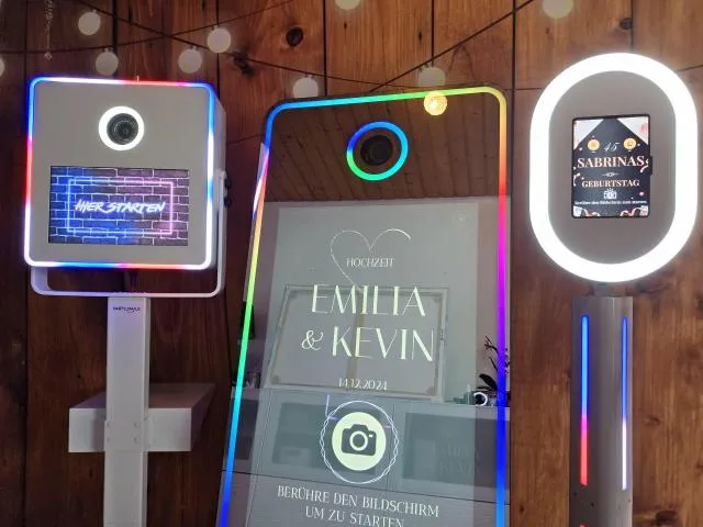 Fotobox und Magic Mirror