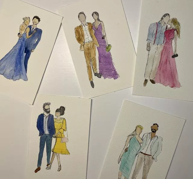 Live-Malerei für deine Hochzeit